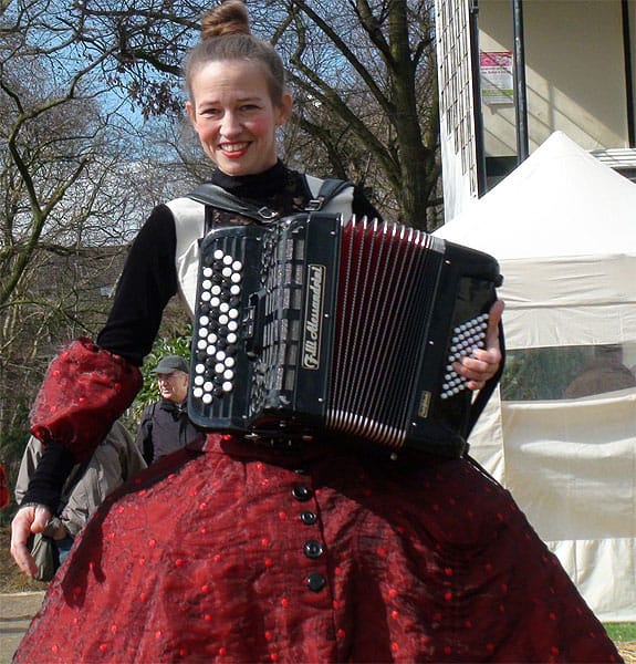 Stelzenlauf
